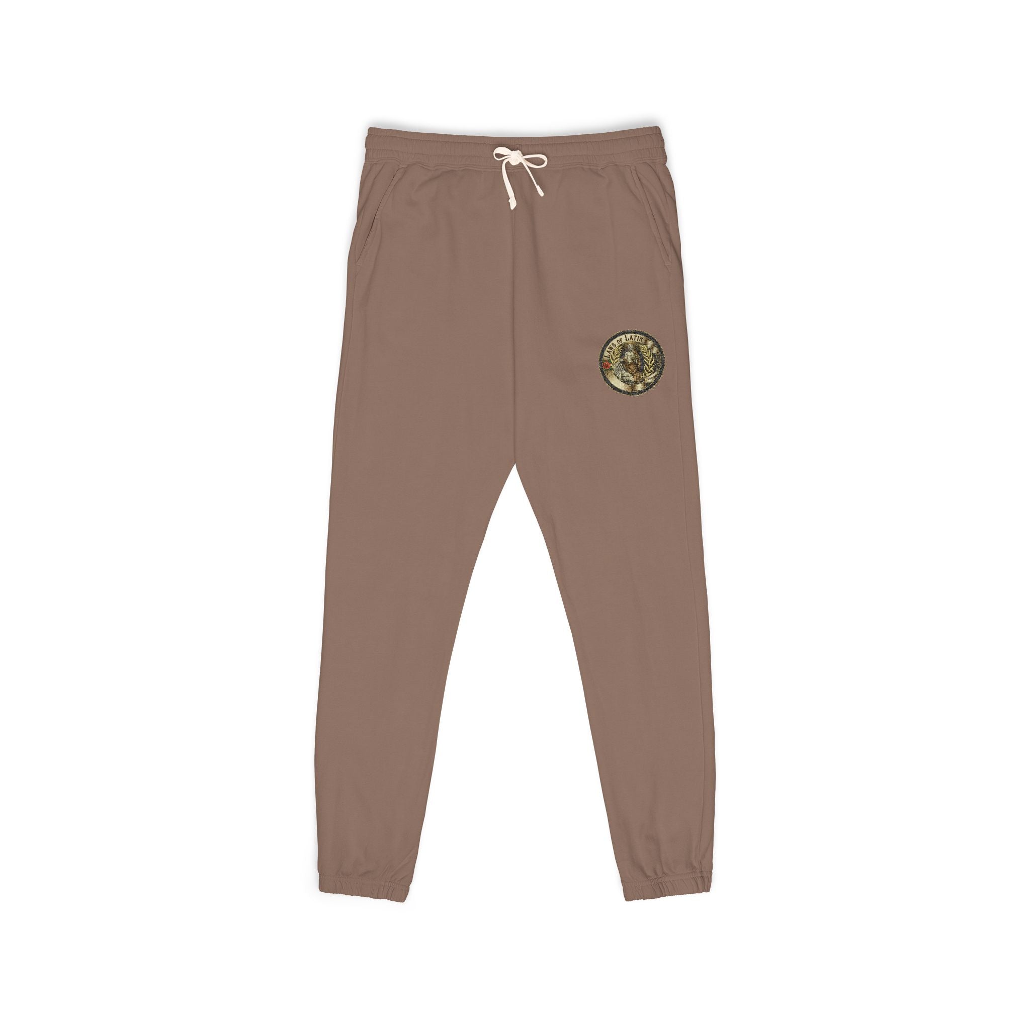 Laws of Latin Espresso Fleece Pants