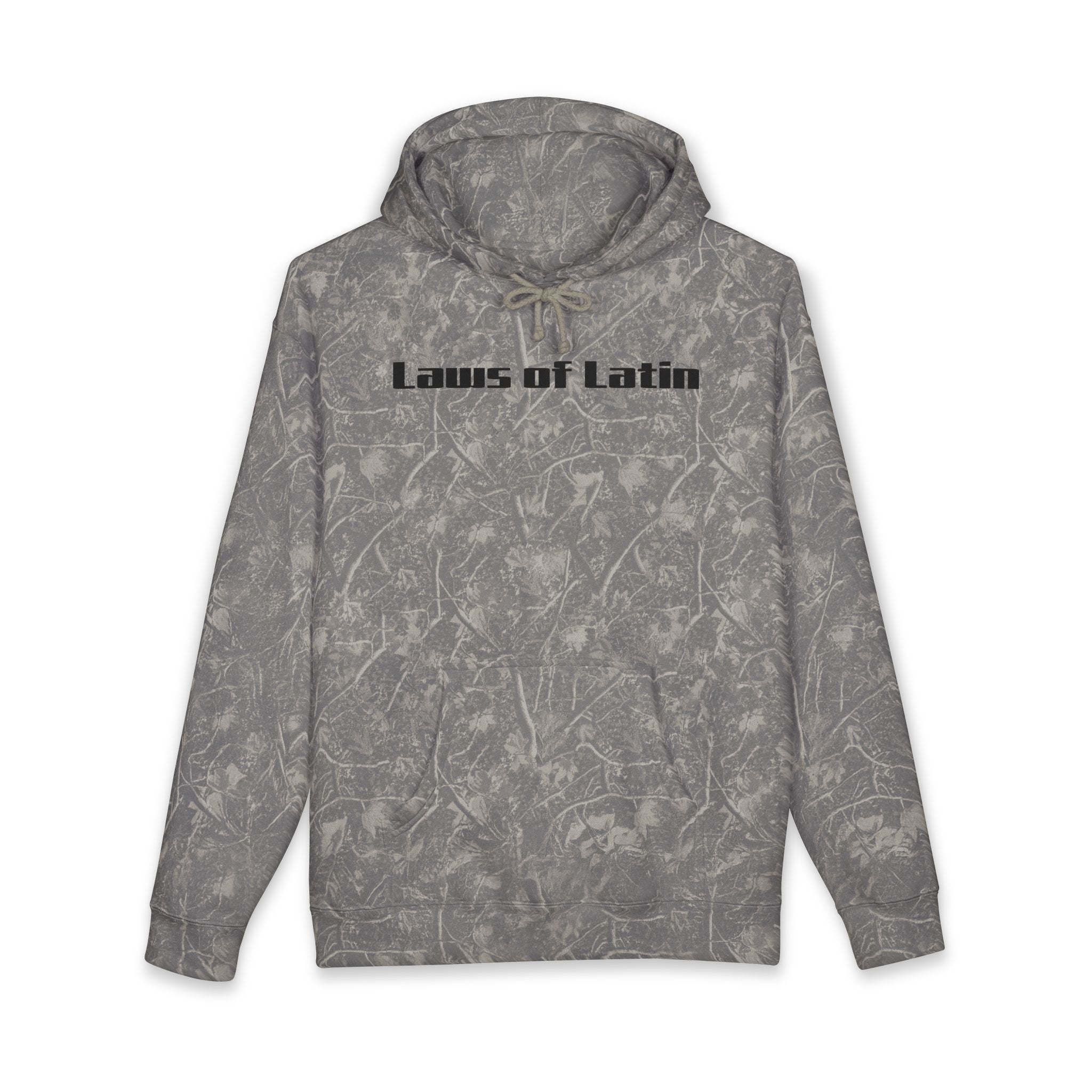 Laws of Latin Camo Hoodie
