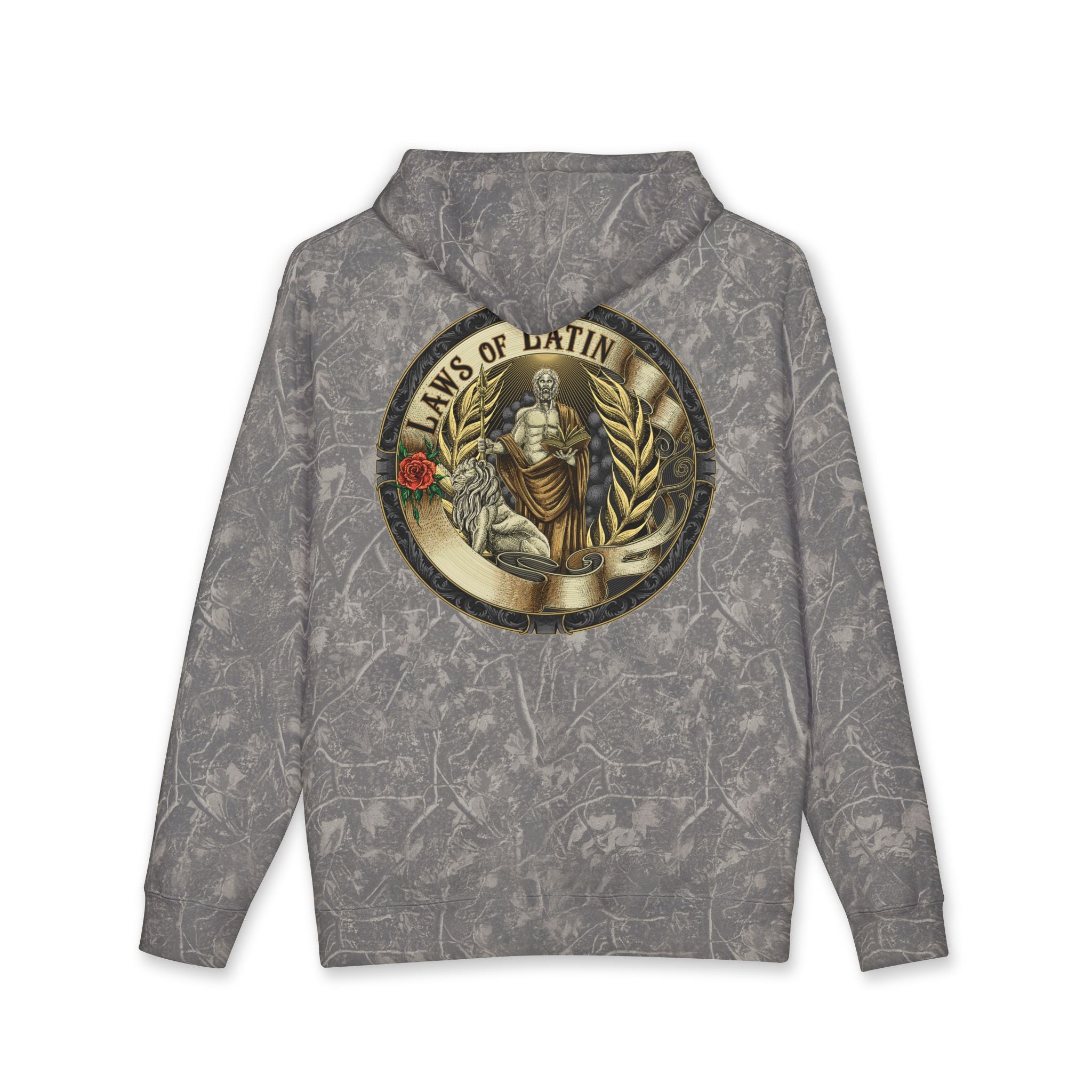 Laws of Latin Camo Hoodie